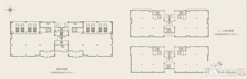 国睿商务花园商铺普通住宅3548.3㎡户型图