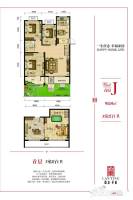 兰庭华府3室2厅1卫95㎡户型图