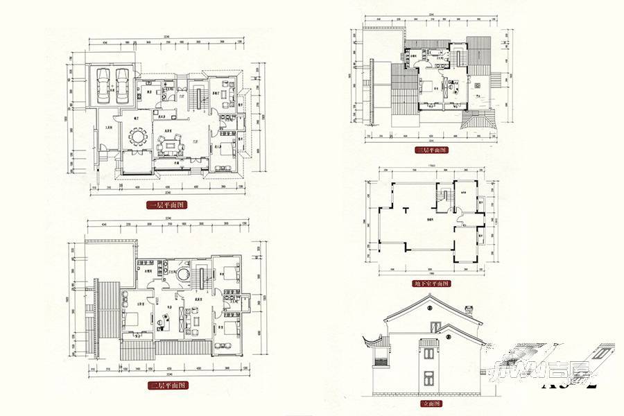 钰泉姑苏园7室3厅4卫747.5㎡户型图