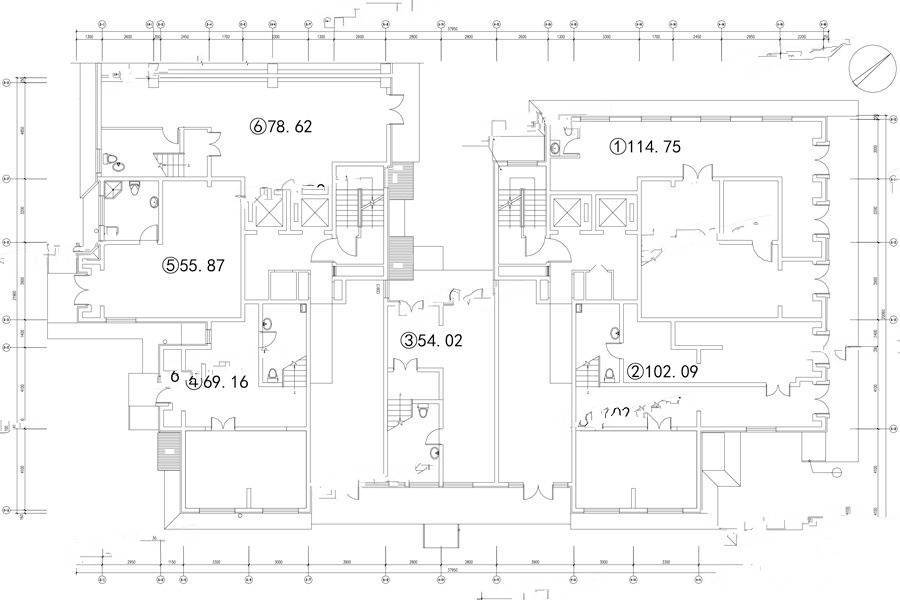 启新1889大掌柜1室0厅0卫2000㎡户型图