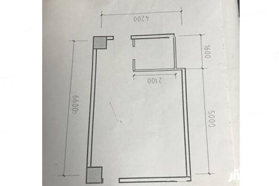 凤城阳光写字楼
                                                            1房1厅1卫
