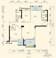 建发央郡5室2厅2卫128㎡户型图