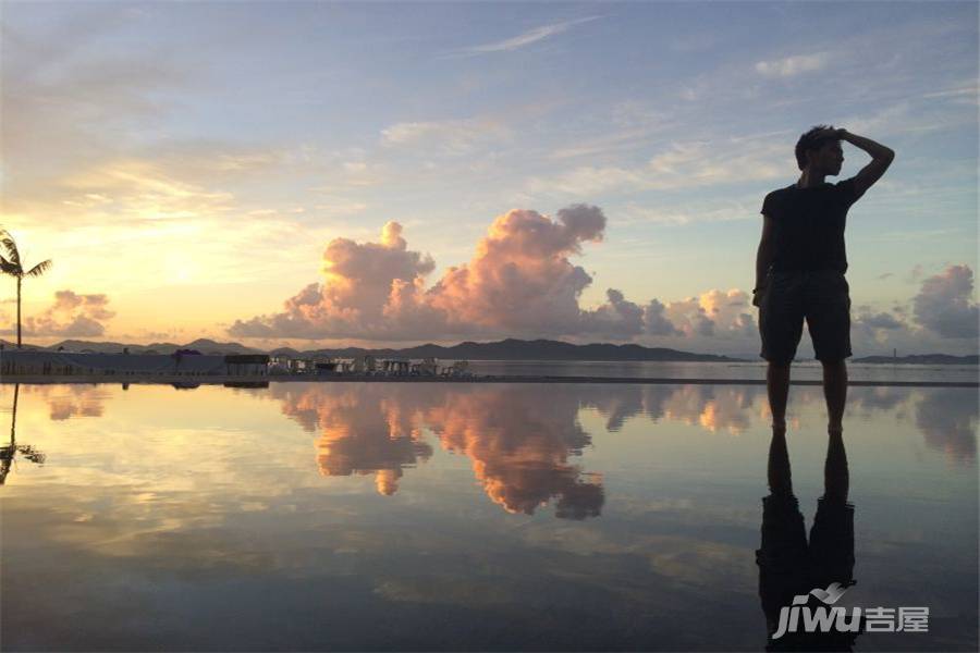 敏捷温泉海岸实景图图片