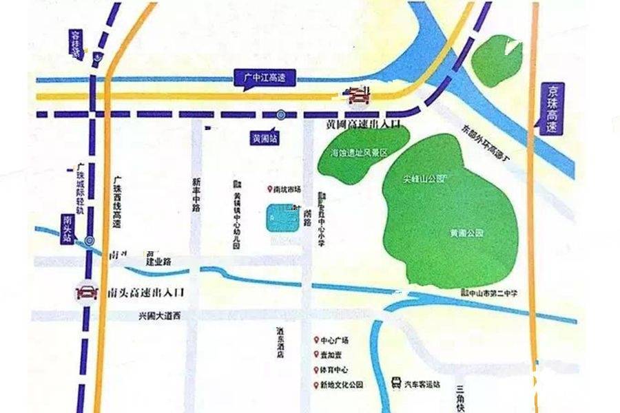南鑫公馆位置交通图图片