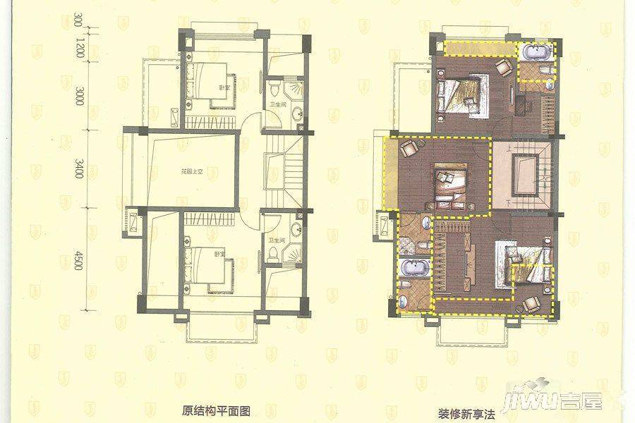 富元·君澳豪庭6室4厅4卫139.6㎡户型图