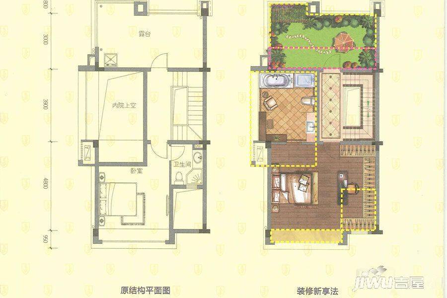 富元·君澳豪庭5室4厅5卫140㎡户型图