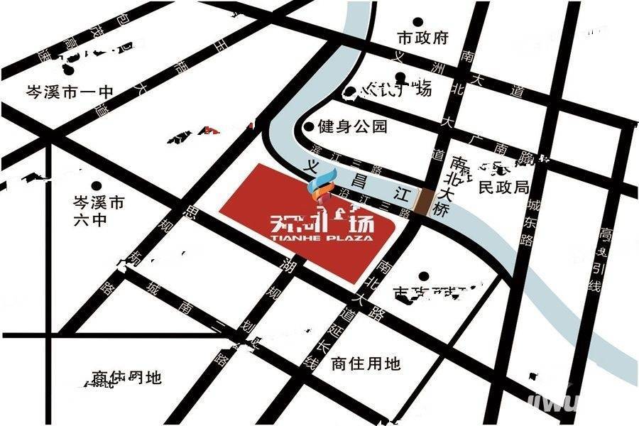 欣建大悦城位置交通图2