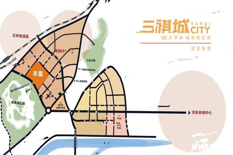 阳光100三祺城位置交通图图片