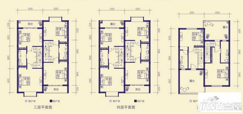 龙胤财富广场普通住宅219.3㎡户型图