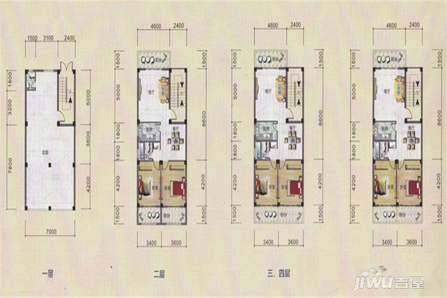 龙庭一品6室6厅3卫497㎡户型图