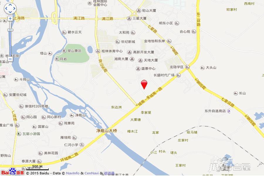 桂林融创文旅城位置交通图