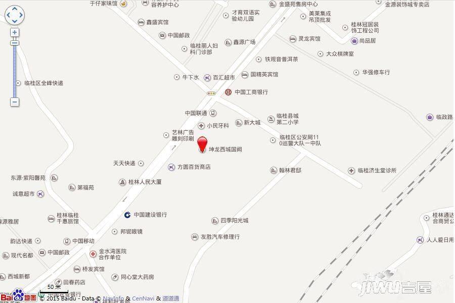 坤龙西城国阙位置交通图
