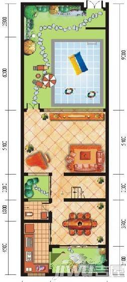 灵湘半岛普通住宅245㎡户型图