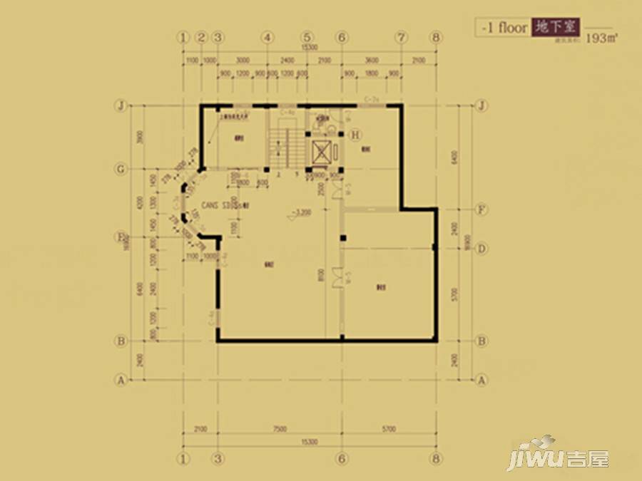 漓江奥林苑1室0厅0卫193㎡户型图