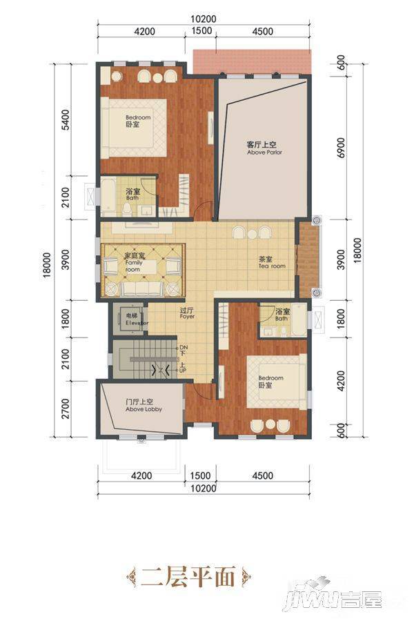 桂林盘古国际度假区6室5厅5卫477㎡户型图