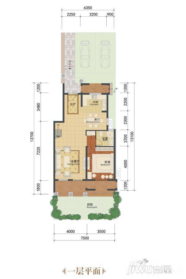 桂林盘古国际度假区7室5厅5卫319㎡户型图