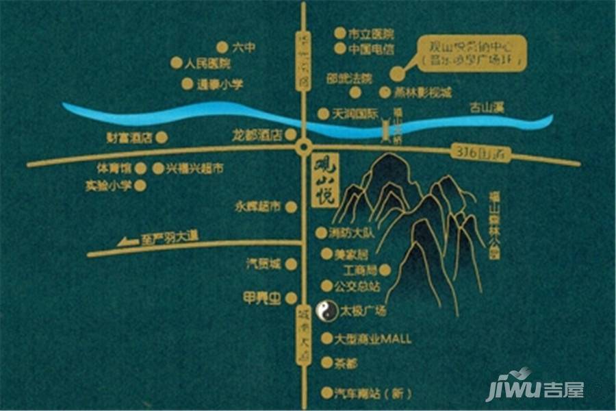 新凯观山悦实景图图片