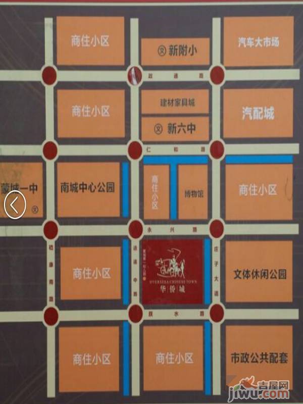 华侨城位置交通图图片