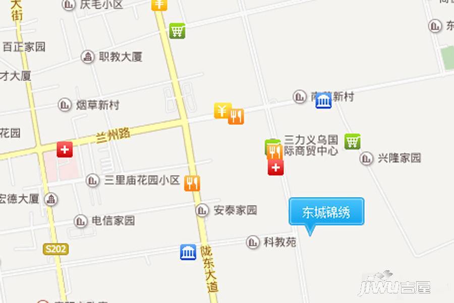 东城锦绣配套图