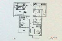 凤凰城3室2厅1卫101.5㎡户型图