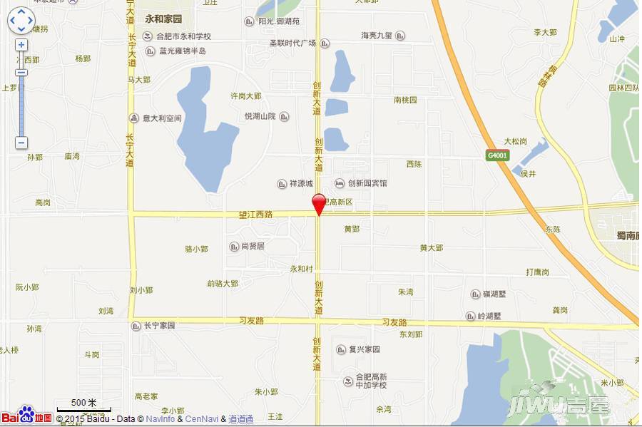 碧桂园翡翠观澜位置交通图