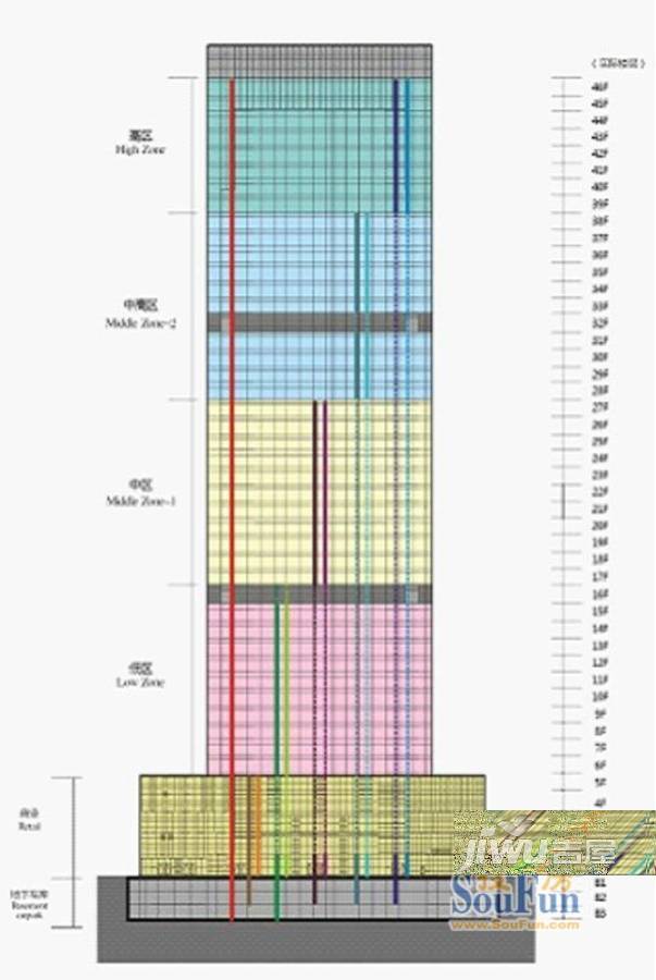 东怡金融广场实景图图片