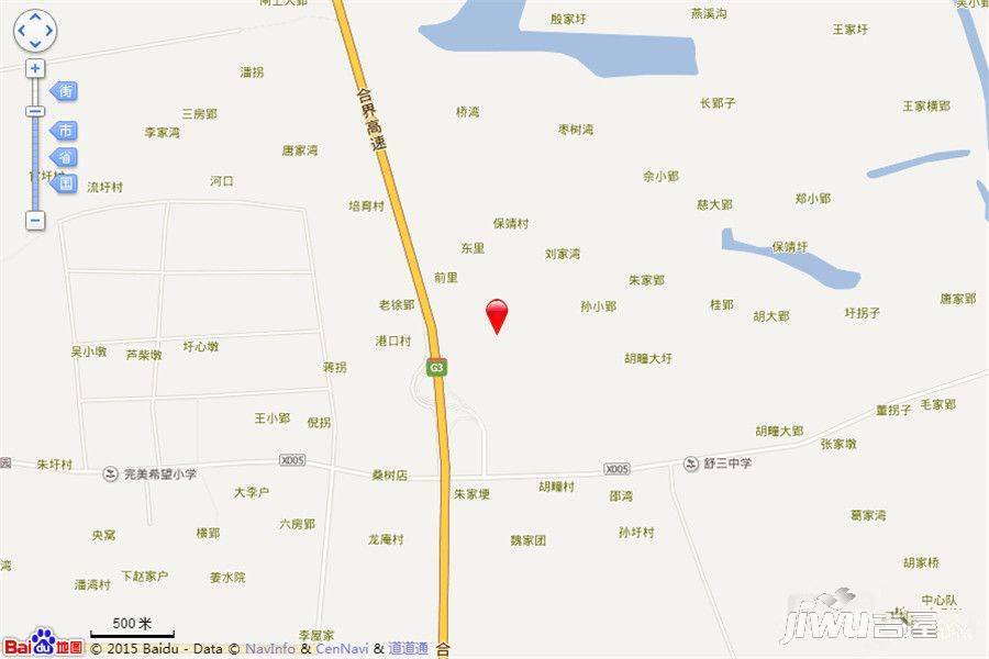 新滨湖孔雀城位置交通图