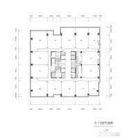 万科金域国际14室0厅1卫2000㎡户型图