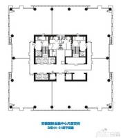 IFC安徽国际金融中心普通住宅2000㎡户型图