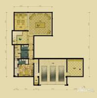 绿城翡翠湖玫瑰园普通住宅275㎡户型图