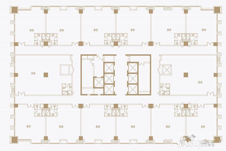 宝文白马3期1室0厅0卫60㎡户型图