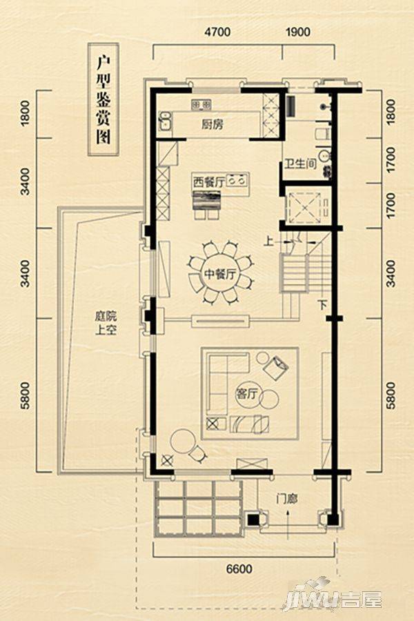 中海央墅9室3厅4卫380㎡户型图