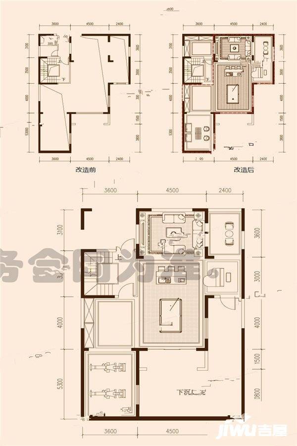 保利西山林语6室5厅3卫402㎡户型图