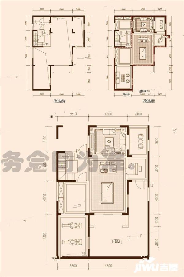 保利西山林语6室5厅3卫402㎡户型图