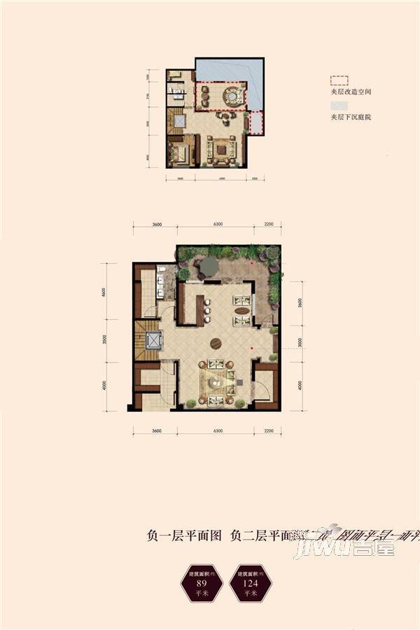 保利西山林语5室5厅6卫515㎡户型图