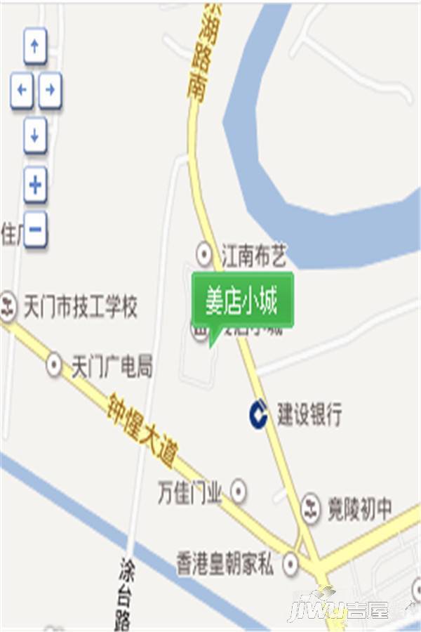 姜店小城位置交通图1