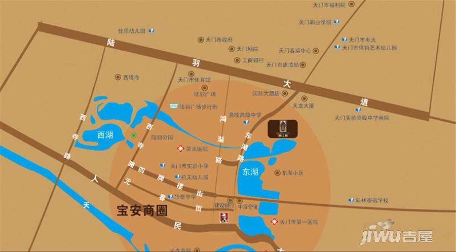 新宇城上城位置交通图1