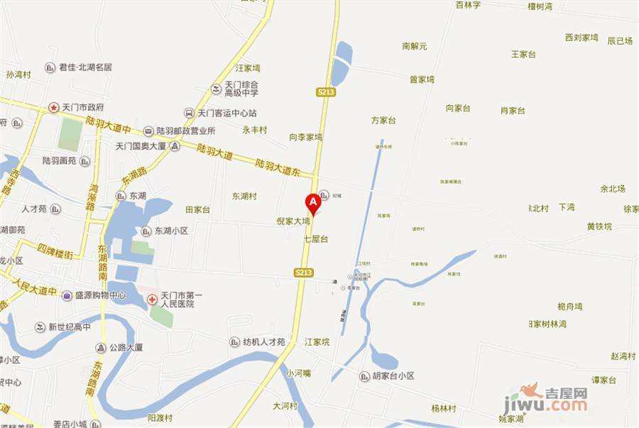 汉旺世纪城位置交通图