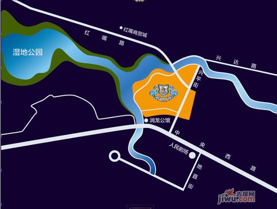 大禹奥城位置交通图