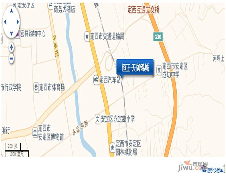 天御锦城位置交通图