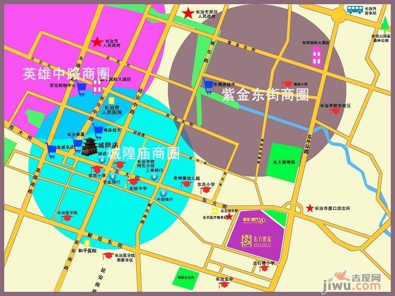 东方360位置交通图图片