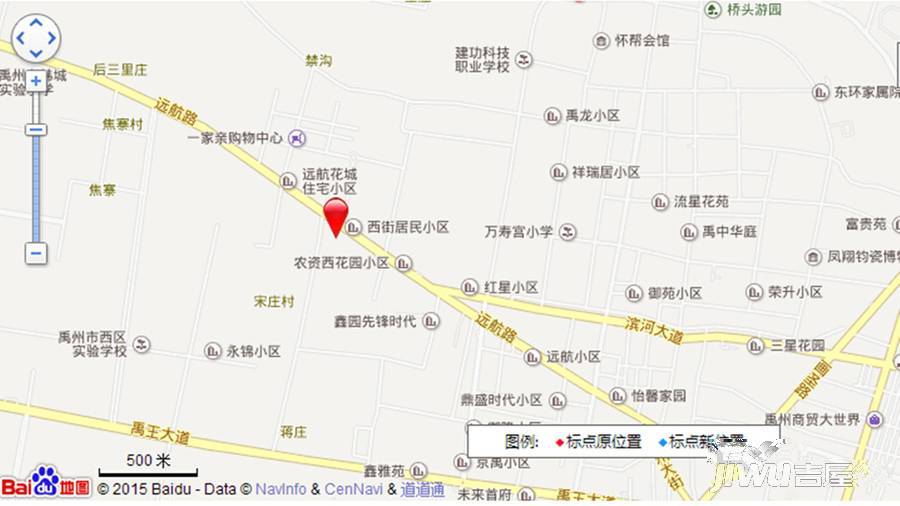 金桂花苑位置交通图
