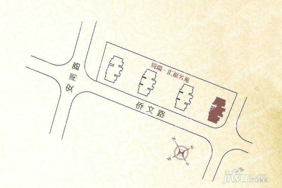 腾瑞汇福名苑位置交通图