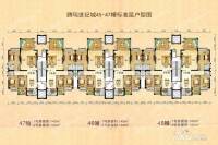 世纪城3室2厅3卫145㎡户型图