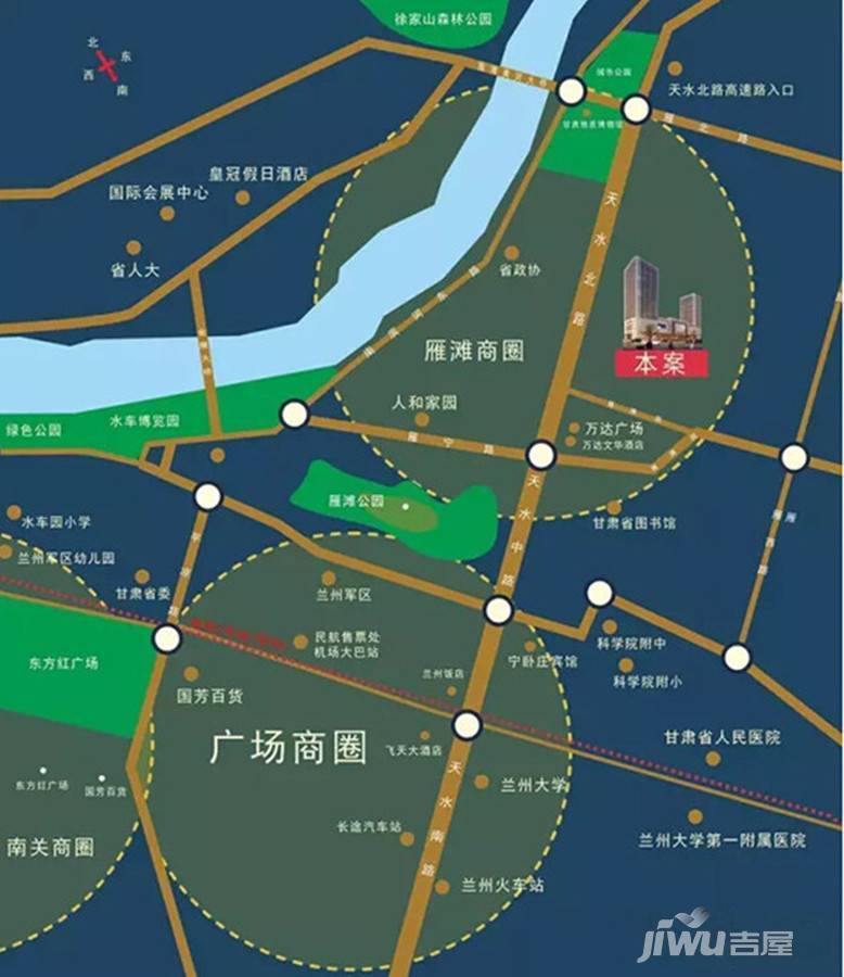 至诚枫叶国际位置交通图图片