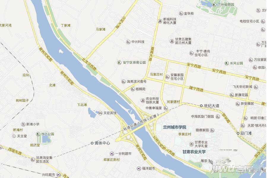 中国铁建·梧桐苑位置交通图图片