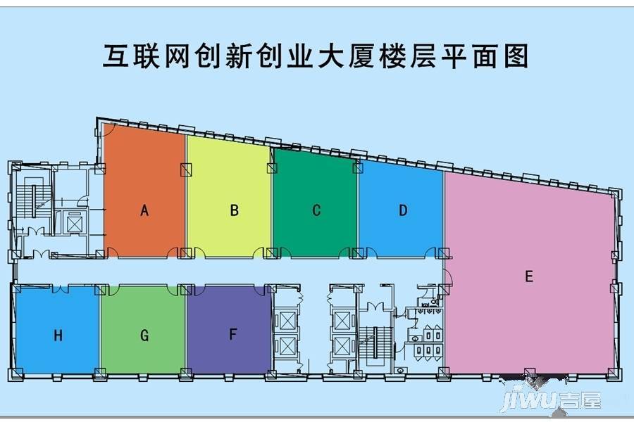 甘肃互联网创新创业大厦规划图