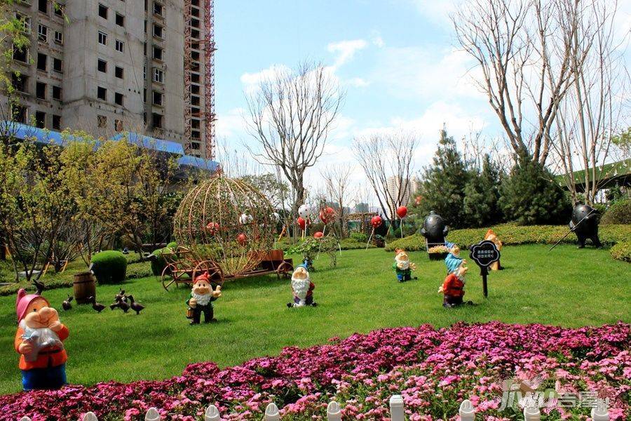 兰州恒大帝景实景图图片