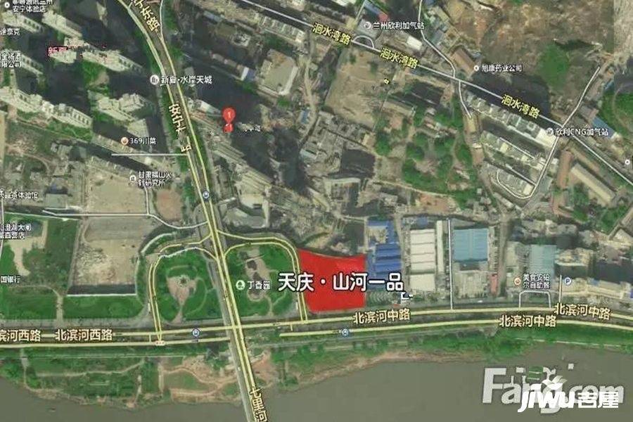天庆山河一品写字楼位置交通图图片