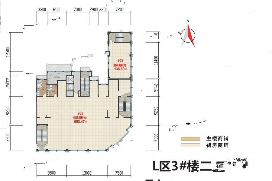 兰石豪布斯卡智慧金街2室0厅0卫837.2㎡户型图